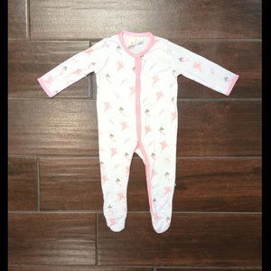 0/3 M Kyte Baby Mythical Snap Footie Sleeper HTF Retired Bamboo